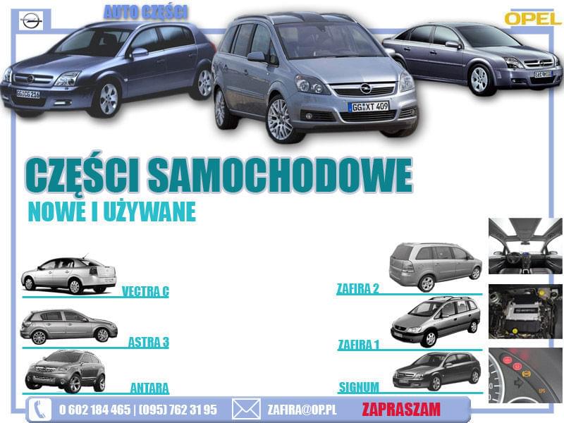 OPEL : ANTARA, SIGNUM, VECTRA C, ZAFIRA, ZAFIRA II, ASTRA III