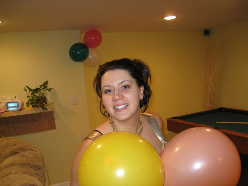 Sylwester 2007 - Ja i baloniki #sylwester