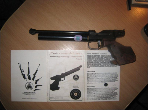 Pistolet CO2 FWB Model2