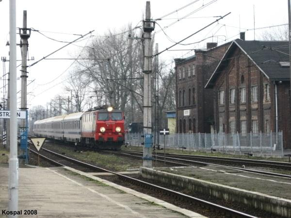 12.01.2008 EP09-038 z pociągiem EC 446.