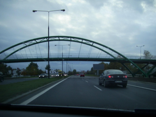 W powrotnej drodze okolice Warszawy 20.10.2007 #Mosty