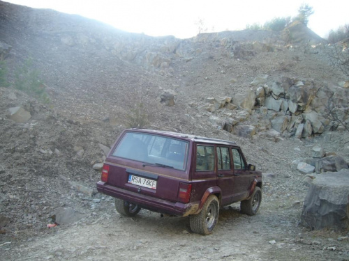 Bieszczady, Bóbrka kamieniołom wiosna 2007