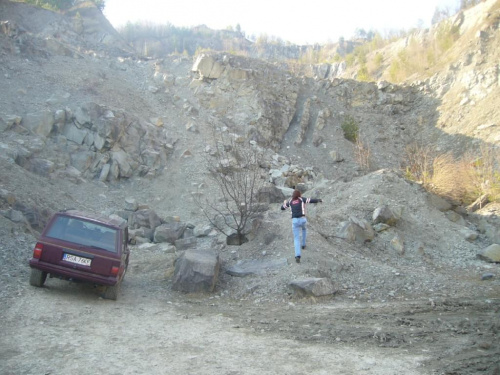 Bieszczady, Bóbrka kamieniołom wiosna 2007