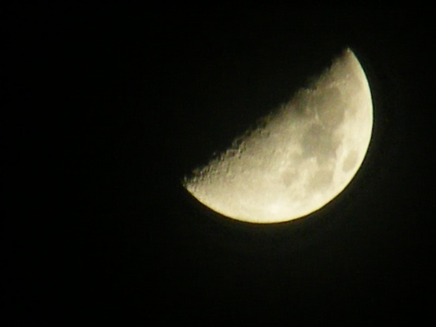 #księżyc #noc #zbliżenie