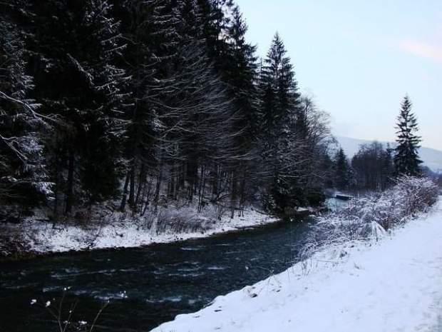 brrrr!!!! na sam widok robi się zimno!
Wisła zimą!!