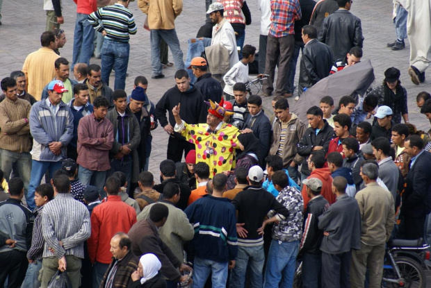 Djemaa el-Fna /czy ktoś wie o co chodzi?/ #Marrakesz