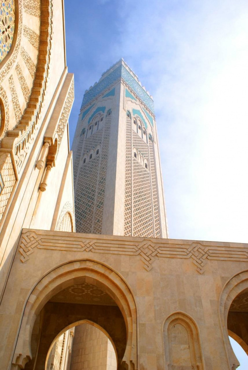minaret ma 210 m. #Casablanca
