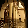 Marrakesz - Muzeum Marrakeszu (odrestaurowany XIXwieczny pałac) - na prawdę robi wrażenie