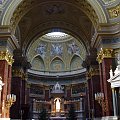 Budapeszt - wnętrze bazyliki św. Stefana #węgry #wycieczka #wino #eger #budapeszt