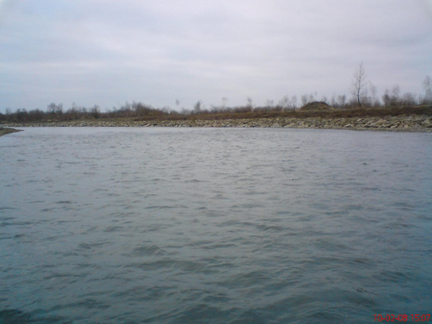 Dziś na rybach 2008-02-10 #spacer #wędkowanie