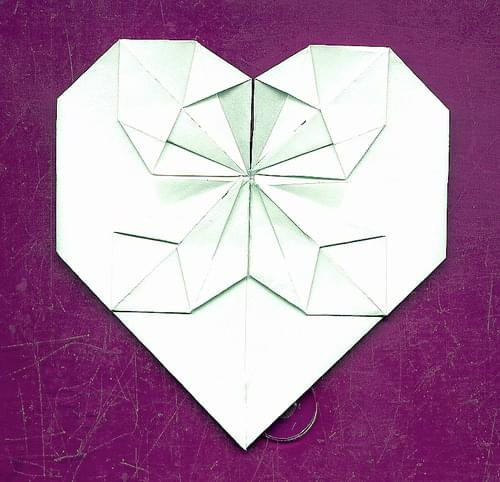 Origami serce #origami #serce
