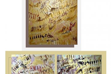 ABSTRAKCJA #OBRAZ #ABSRTAKCJA #DYPTYK #EBIER