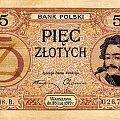 Polska 1919 emitowane w 1924 Bank Polski