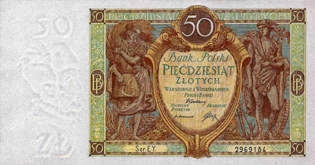 Polska 1929 Bank Polski