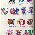 Floral Alphabets 1