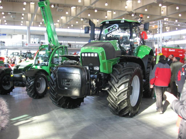 Deutz Fahr, Poznań 2008 #DeutzFahr #ciągnik #traktor