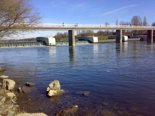 Brücke am Wehr Ruhr