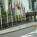 wycieczka po Brukselii-droga do Europarlamentu