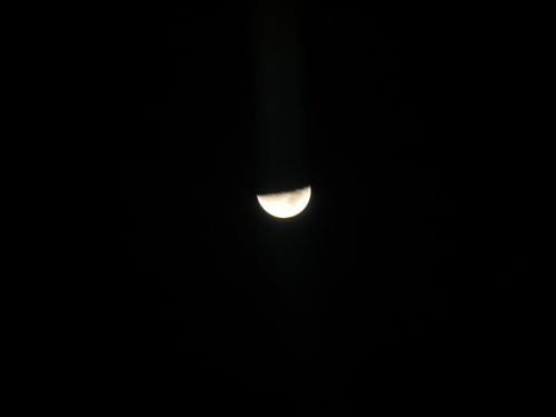 Księżyc...tym razem z Airbusa A320 ;) #ksiezyc #niebo #gwiazdy