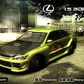 Lexus IS300 po tuningu w NFS MW