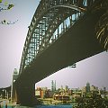 Pod Habour Bridge, Sydney #HabourBridge #most #Sydney #ocean