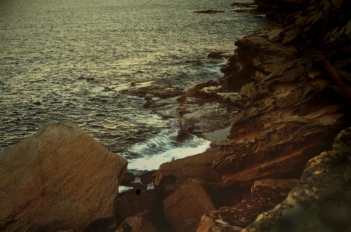 Brzeg, Botany Bay, Sydney #ocean #woda #skały #brzeg
