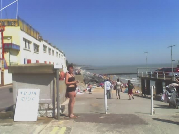 Clacton on Sea - południowe wybrzeże Wielkiej Brytanii 2007 #WielkaBrytania