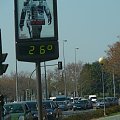 gdy wyjezdzalismy wlasnie zmienilo sie z 27 stopni na 26 :)
