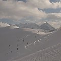 oj poszalałaby się-ale ja nie umiem jeździć na nartach za to miło było popatrzeć--Kasprowy Wierch #Tatry