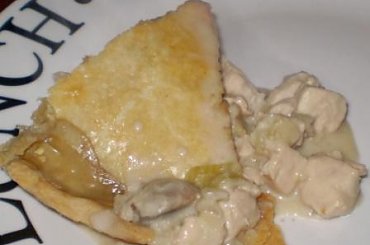 Zapiekanka z kurczaka i pieczarek #DrugieDania #obiad #jedzenie #kulinaria #zapiekanki #kurczak #pieczarki