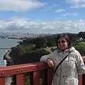 on the Golden Gate Bridge #most #SanFrancisco #Kalifornia #USA