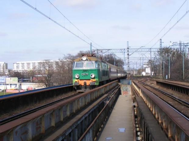 15.03.2008 Stacja Wrocław Mikołajów ET22-775 z poc. posp. ,,Światowid,, rel. Szczecin Gł.-Przemyśl