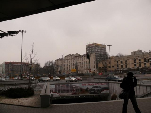 Początek prac przy budowie Hiltona w Łodzi - 03.2008