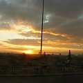 Zachodzące słońce nad Kairem #egipt #kair #zachód #słońca