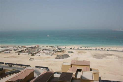 widok z balkonu #Dubaj #JBR #JumierahBeach #JumierahBeachResidence