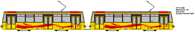 FPS 123N - TW Warszawa - nowe tramwaje od HCP.