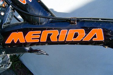 mój Rower merida2 #rower #merida #bike #rama #napis