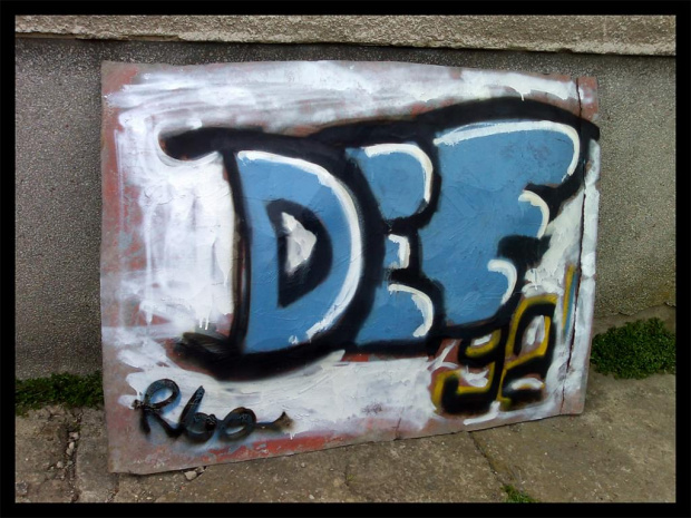 DEF 92' #graffiti #ryba #Def92