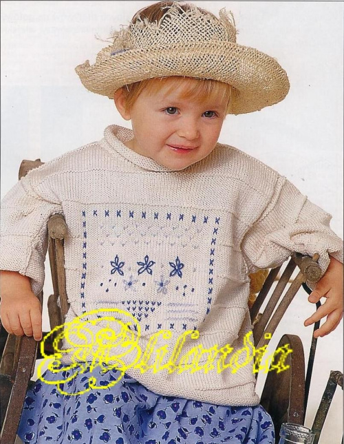 Sandra extra 2007/04 ABC robótek na drutach #druty #RobótkiRęczne #swetry #hobby