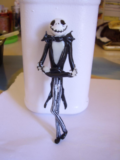 Jack [z filmu "the Nightmare before christmas"] z modeliny