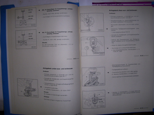 VW T4 +Syncro Reparaturleitfaden Achse Bremse Lenkung.94...5