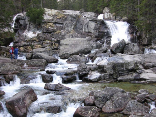 Wodospady Zimnej Wody w Dolinie Staroleśnej
