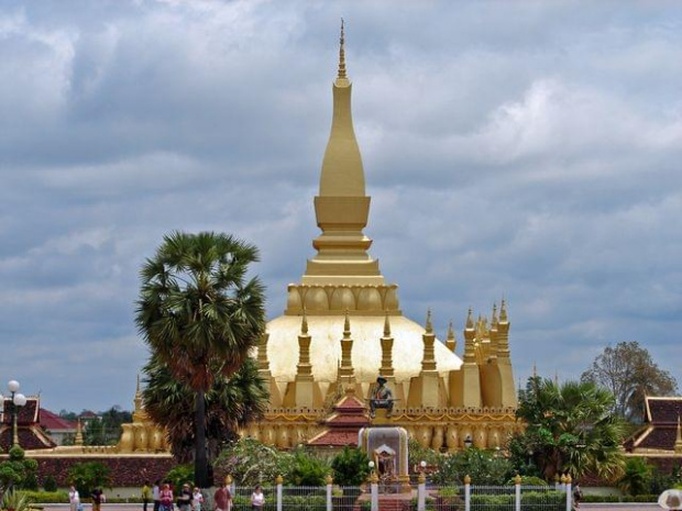 Pha That Luang (Wielka Stupa) w Vientiane