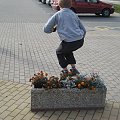 barierka przy kortówce waluty #knhteam #parkour #olsztyn