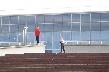 juz wchodzimy na budynek #knhteam #parkour