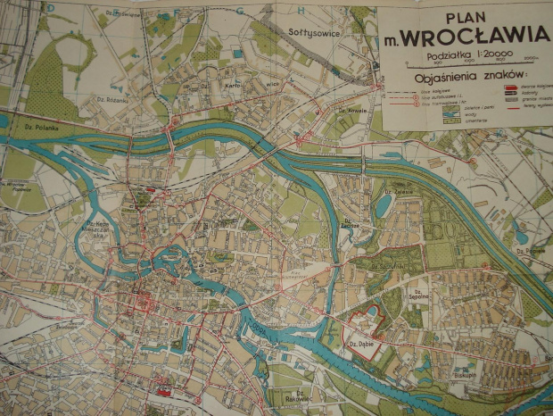 Wrocław plan m.
