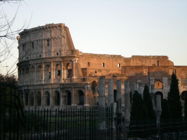 #Rzym #Koloseum #ZACHÓDSŁOŃCA