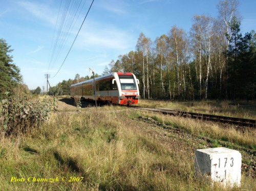 SA132-003 znów w drodze z Chojnic do Piły. #kolej #PKP #jesień
