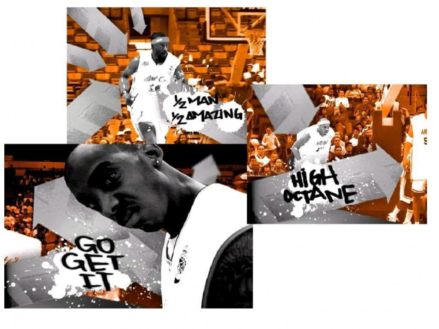 AND1 1/2 MAN 1/2 AMAZING HIGH OCTANE GO GET IT