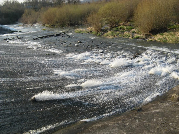mała tama na rzece #WodaRzeka